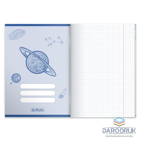 Herlitz Zeszyt A5 The Hero 16k. 70g krata Herlitz (9554064)