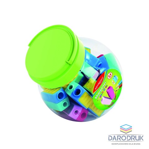 Keyroad Temperówka colour mate mix plastik Keyroad (KR971877)