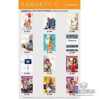 Kukartka Kartka składana B5 PQ [mm:] 160x234 Kukartka