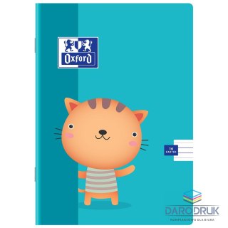 Oxford Zeszyt A5 Kids KIDS 16k. 90g linia podwójna Oxford (400092585)