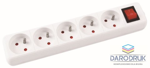 Office Products Listwa zasilająca 3m 5 gniazd Office Products (13115341-14)