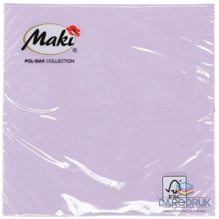 Pol-mak Serwetki lawendowy papier [mm:] 330x330 Pol-mak (45)
