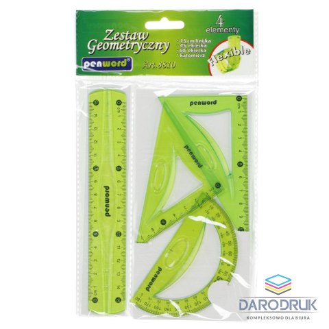 Sdm Komplet geometryczny 4 el. 15cm. 4 el. Sdm (8810)