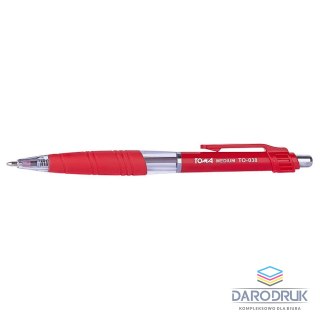 Toma Długopis wkład czerwony 1,0mm Toma (TO-038 2 2)