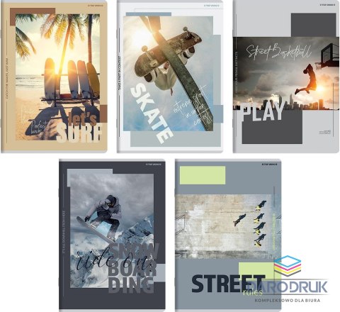 Top 2000 Zeszyt A5 POSTER 60k. 70g krata Top 2000 (400181871)