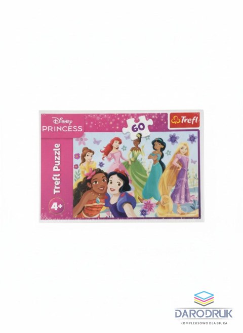 Trefl Puzzle Księżniczki 60 el. Trefl (17409)