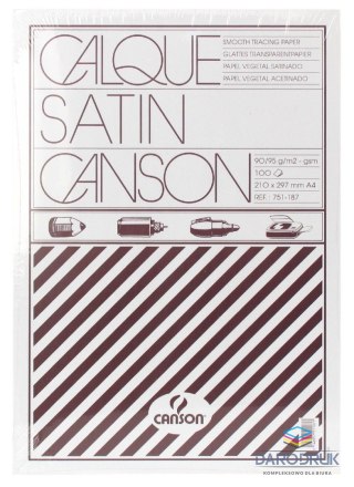 Canson Kalka kreślarska A4 przezroczysty 90g [mm:] 210x297 Canson (200751187)
