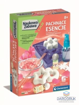 Clementoni Zestaw kreatywny dla dzieci Naukowa zabawa. Pachnące esencje Clementoni (50754)