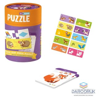 Dodo Puzzle Gdzie jest moja mama 10x2 el. Dodo (MON200101)