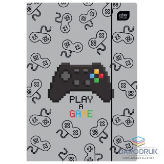 Interdruk Teczka kartonowa na gumkę TRENDS boys HOLOGRAM A4+ mix Interdruk