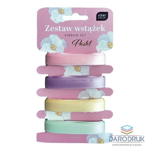Interdruk Wstążka PASTEL 5902277345493 mix Interdruk (4x2m)