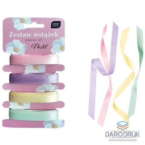 Interdruk Wstążka PASTEL 5902277345493 mix Interdruk (4x2m)