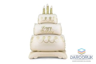 Partydeco Balon foliowy Tort, 70x100 cm Partydeco (FB374)