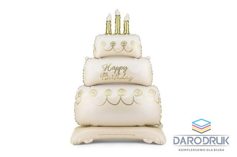 Partydeco Balon foliowy Tort, 70x100 cm Partydeco (FB374)