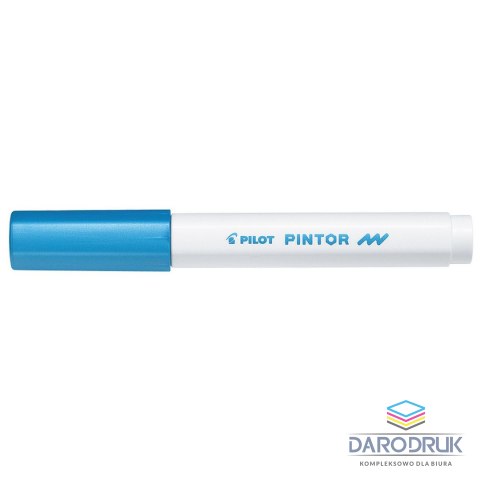 Pilot Marker specjalistyczny PINTOR metaliczny wkład niebieski metaliczny Fmm Pilot (PISW-PT-F-ML)