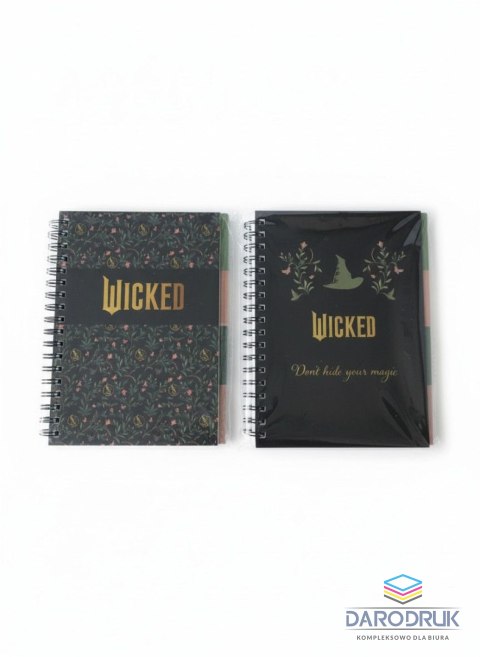 Rexus Notes (notatnik) B5 WICKED 96k. krata/tagi Rexus