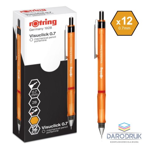 Rotring Ołówek automatyczny Visuclick 0,7mm Rotring (2089092)