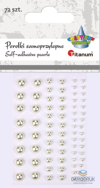 Titanum Kryształki Craft-Fun Series białe Titanum (24BR0201-preal colour)