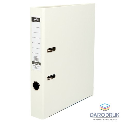 Bantex Segregator dźwigniowy Classic A4 50mm biały Bantex (400143825)