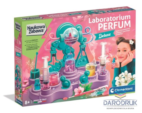 Clementoni Zestaw kreatywny dla dzieci Laboratorium perfum delux Clementoni (50252)