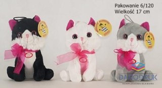 Deef Pluszak Kotek siedzący mały 17 cm [mm:] 170 Deef (03625)