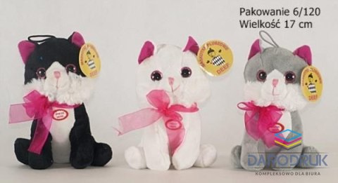 Deef Pluszak Kotek siedzący mały 17 cm [mm:] 170 Deef (03625)
