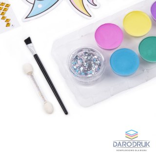 Derform Farba do malowania twarzy kidea Unicorn 6 kolor. Derform (FDTZUKA)
