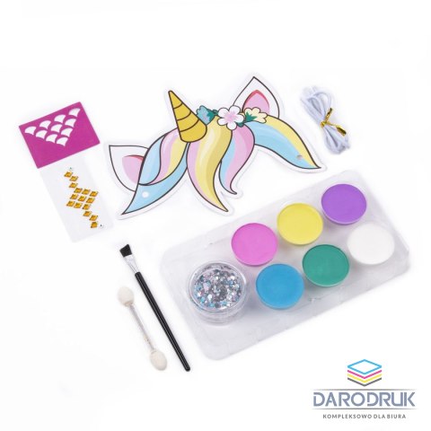 Derform Farba do malowania twarzy kidea Unicorn 6 kolor. Derform (FDTZUKA)