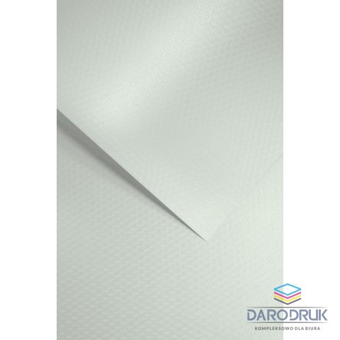 Galeria Papieru Papier ozdobny (wizytówkowy) A4 diamond diamentowa biel biały diamentowy 230g Galeria Papieru (205701)