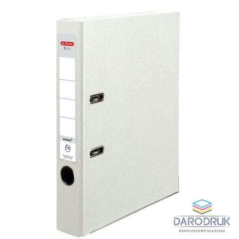 Herlitz Segregator dźwigniowy Q. file Standard 0011167475 A4 50mm biały Herlitz (300023534)