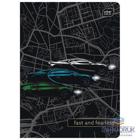 Interdruk Zeszyt A5 KOL3= 32k. 70g linia kolor Interdruk