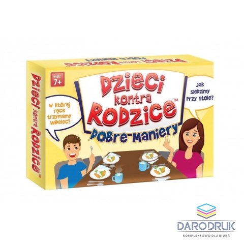 Kangur Gra karciana Dzieci kontra rodzice dobre maniery Kangur