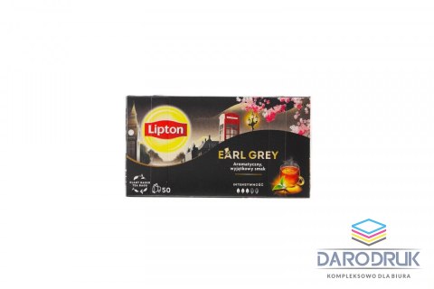 Lipton HERBATA LIPTON EARL GREY 50 SASZETEK