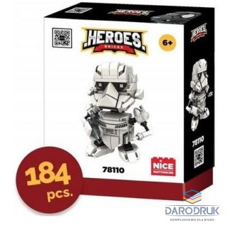 Nice Group Klocki konstrukcyjne Heroes! White Soldier 184 el Nice Group (1109)