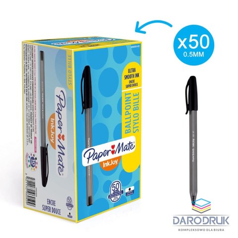 Paper Mate Długopis INKJOY czarny wkład czarny 1,0mm Paper Mate (S0957120)