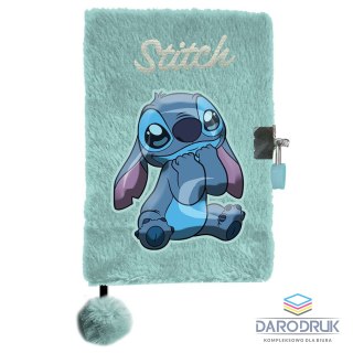 Paso Pamiętnik A5 pluszowy Stitch Paso (DS25FF-3676)