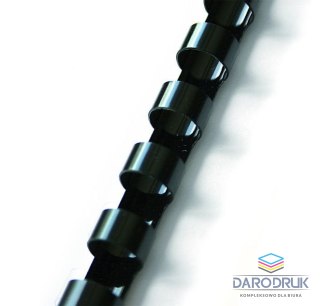 Argo Grzbiety do bindowania plastikowe 6 mm czarne (405062)