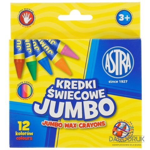 Astra Kredki świecowe 12 kol. Astra