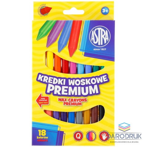 Astra Kredki świecowe Vision 18 kol. Astra (316111002)