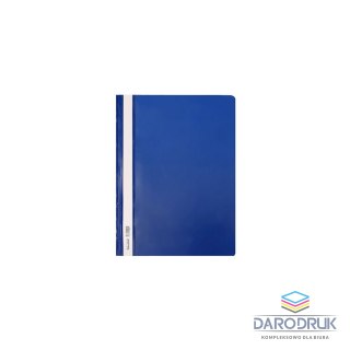 Biurfol Skoroszyt A4 twardy granatowy PVC PCW Biurfol (SH-00-09)