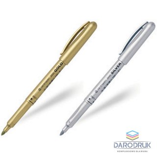 Centropen Marker olejowy wkład złoty 1,5-3,00mm okrągła/ścięta końcówka Centropen