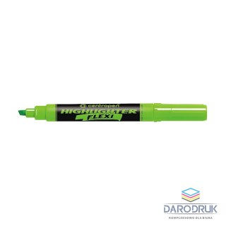 Centropen Zakreślacz wkład zielony 1-5mm Centropen (8542)