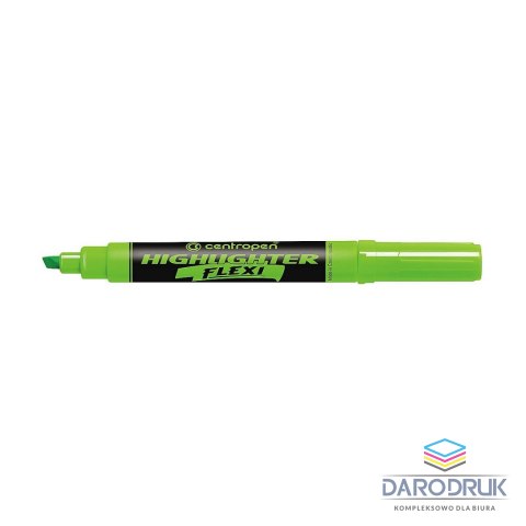 Centropen Zakreślacz wkład zielony 1-5mm Centropen (8542)