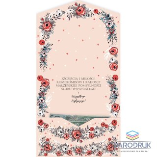 Henry Kartka składana kw KARNET KW KOPERTA SLUB SŁOWIKI Henry (5905701482979)