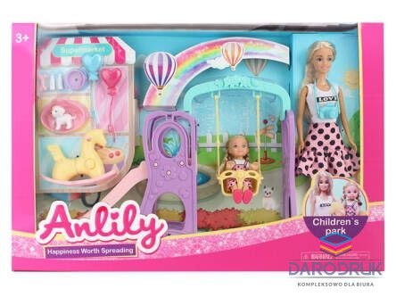 Icom Lalka Anlily z córką na placu zabaw [mm:] 290 Icom (7132111)