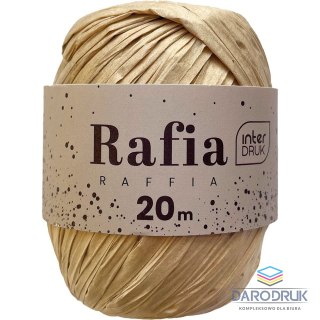 Interdruk Rafia satin gold na szpulce 5902277345547 mix 20m Interdruk (20 m)