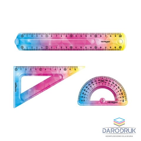 Keyroad Komplet geometryczny 3 el. Keyroad (KR972278)