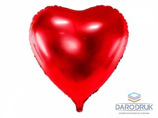 Partydeco Balon foliowy serce czerwone 28cal Partydeco (FB77M-007)