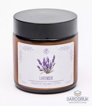 Pavoncella Świeczka ozdobna Smell me Lavender 120ml Pavoncella (5906492907320)