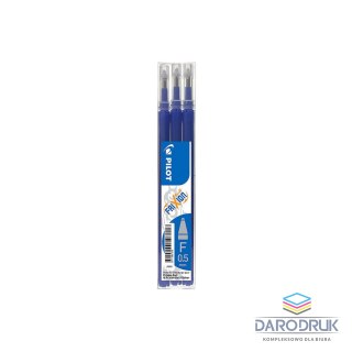 Pilot Wkład do pióra kulkowego Frixion Clicer wkład niebieski 0,5mm Pilot (PIBLS-FR5-L-S3-E)